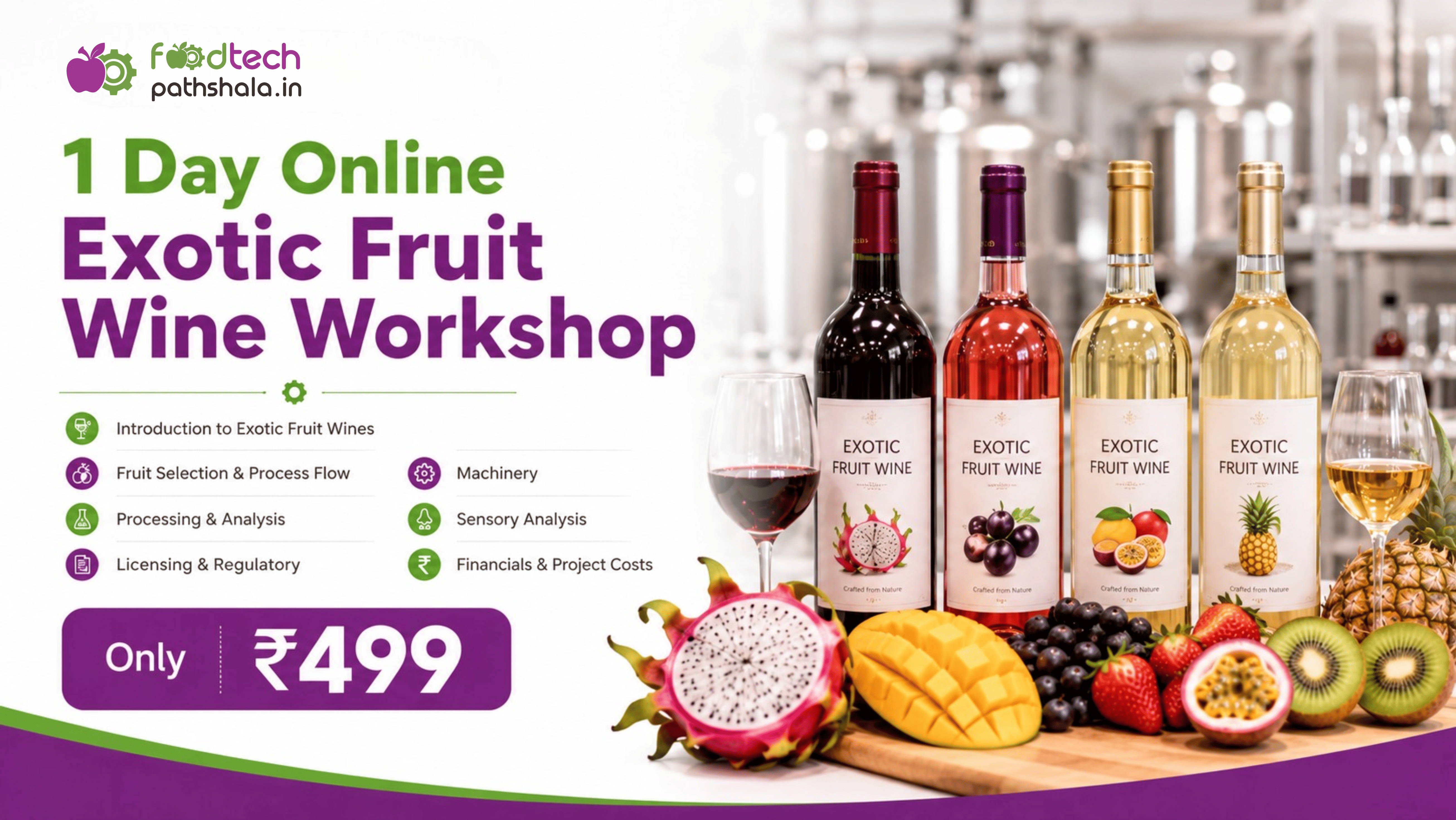Exotic Fruit Wines