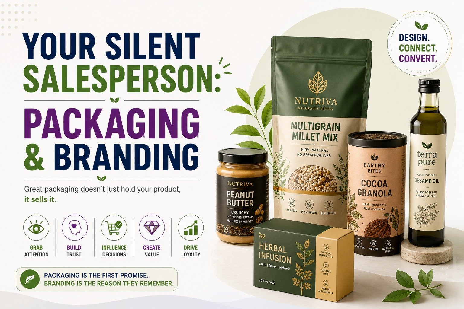 Your silent salesperson: Packaging and Branding