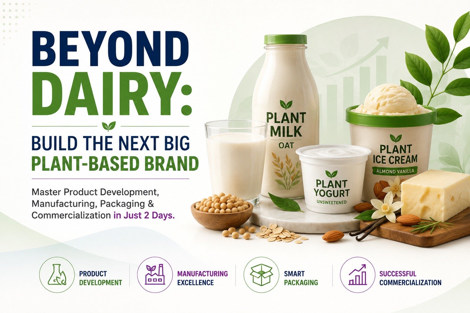 Beyond Dairy: Build the Next Big Plant-Based Brand